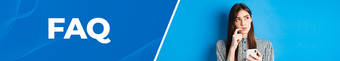 faq banner con immagine FAQ